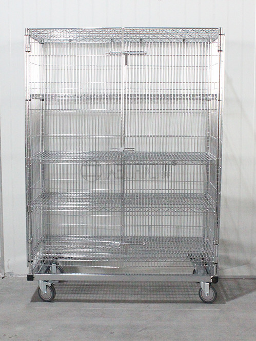 商業(yè)用金屬圍網(wǎng)圍籠車(chē)川井 (2)
