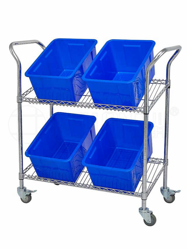 物料倉(cāng)庫(kù)貨品配件揀貨車(chē)手推車(chē)