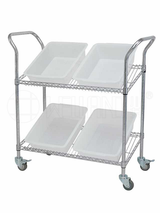 物料倉(cāng)庫(kù)貨品配件揀貨車(chē)手推車(chē)